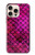 S3051 Pink Mermaid Fish Scale Case For iPhone 16 pro
