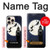 S3249 Peter Pan Fly Full Moon Night Case For iPhone 16 pro