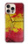 S3315 Spain Flag Vintage Football Graphic Case For iPhone 16 pro