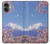 S1060 Mount Fuji Sakura Cherry Blossom Case For iPhone 16 plus