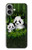 S2441 Panda Family Bamboo Forest Case For iPhone 16 plus