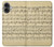 S2504 Vintage Music Sheet Case For iPhone 16 plus
