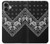 S3363 Bandana Black Pattern Case For iPhone 16 plus
