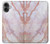 S3482 Soft Pink Marble Graphic Print Case For iPhone 16 plus