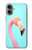 S3708 Pink Flamingo Case For iPhone 16 plus