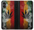 S3890 Reggae Rasta Flag Smoke Case For iPhone 16 plus