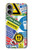 S3960 Safety Signs Sticker Collage Case For iPhone 16 plus