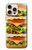 S0790 Hamburger Case For iPhone 16 pro max