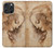S1045 Leonardo da Vinci Woman's Head Case For iPhone 16 pro max