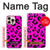 S1850 Pink Leopard Pattern Case For iPhone 16 pro max