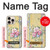 S2229 Vintage Flowers Case For iPhone 16 pro max
