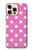 S2358 Pink Polka Dots Case For iPhone 16 pro max