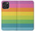 S2363 Rainbow Pattern Case For iPhone 16 pro max
