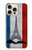 S2859 Vintage France Flag Eiffel Tower Case For iPhone 16 pro max