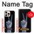 S3101 X-ray Peace Sign Fingers Case For iPhone 16 pro max
