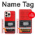 S3204 Red Cassette Recorder Graphic Case For iPhone 16 pro max