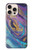 S3676 Colorful Abstract Marble Stone Case For iPhone 16 pro max