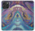 S3676 Colorful Abstract Marble Stone Case For iPhone 16 pro max