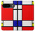 S0157 Composition Red Blue Yellow Case For Google Pixel 9