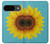 S3039 Vintage Sunflower Blue Case For Google Pixel 9