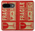 S3552 Vintage Fragile Label Art Case For Google Pixel 9