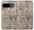 S3819 Retro Vintage Paper Case For Google Pixel 9