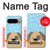 S2669 Cute Dog Paws Bones Cartoon Case For Google Pixel 9 Pro