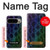 S3366 Rainbow Python Skin Graphic Print Case For Google Pixel 9 Pro