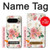 S1859 Rose Pattern Case For Google Pixel 9 Pro XL