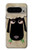 S2826 Cute Cartoon Unsleep Black Sheep Case For Google Pixel 9 Pro XL