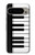 S3078 Black and White Piano Keyboard Case For Google Pixel 9 Pro XL