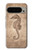 S3214 Seahorse Skeleton Fossil Case For Google Pixel 9 Pro XL