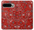 S3354 Red Classic Bandana Case For Google Pixel 9 Pro XL