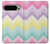 S3514 Rainbow Zigzag Case For Google Pixel 9 Pro XL