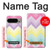 S3514 Rainbow Zigzag Case For Google Pixel 9 Pro XL