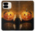 S1083 Pumpkin Spider Candles Halloween Case For Google Pixel 9 Pro Fold