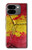 S3315 Spain Flag Vintage Football Graphic Case For Google Pixel 9 Pro Fold