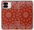 S3355 Bandana Red Pattern Case For Google Pixel 9 Pro Fold