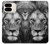 S3372 Lion Face Case For Google Pixel 9 Pro Fold