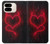 S3682 Devil Heart Case For Google Pixel 9 Pro Fold