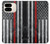 S3687 Firefighter Thin Red Line American Flag Case For Google Pixel 9 Pro Fold