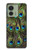 S1965 Peacock Feather Case For Motorola Edge (2023), Edge 40