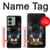 S2823 Black Wolf Blue Eyes Face Case For Motorola Edge (2023), Edge 40