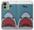 S3825 Cartoon Shark Sea Diving Case For Motorola Edge (2023), Edge 40