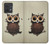 S0360 Coffee Owl Case For Motorola Edge 40 Neo