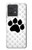 S2355 Paw Foot Print Case For Motorola Edge 40 Neo