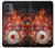 S1431 Skull Drum Fire Rock Case For Motorola Moto G14