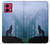 S0935 Wolf Howling in Forest Case For Motorola Moto G84