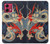 S2073 Japan Dragon Art Case For Motorola Moto G84