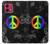 S2356 Peace Sign Case For Motorola Moto G84